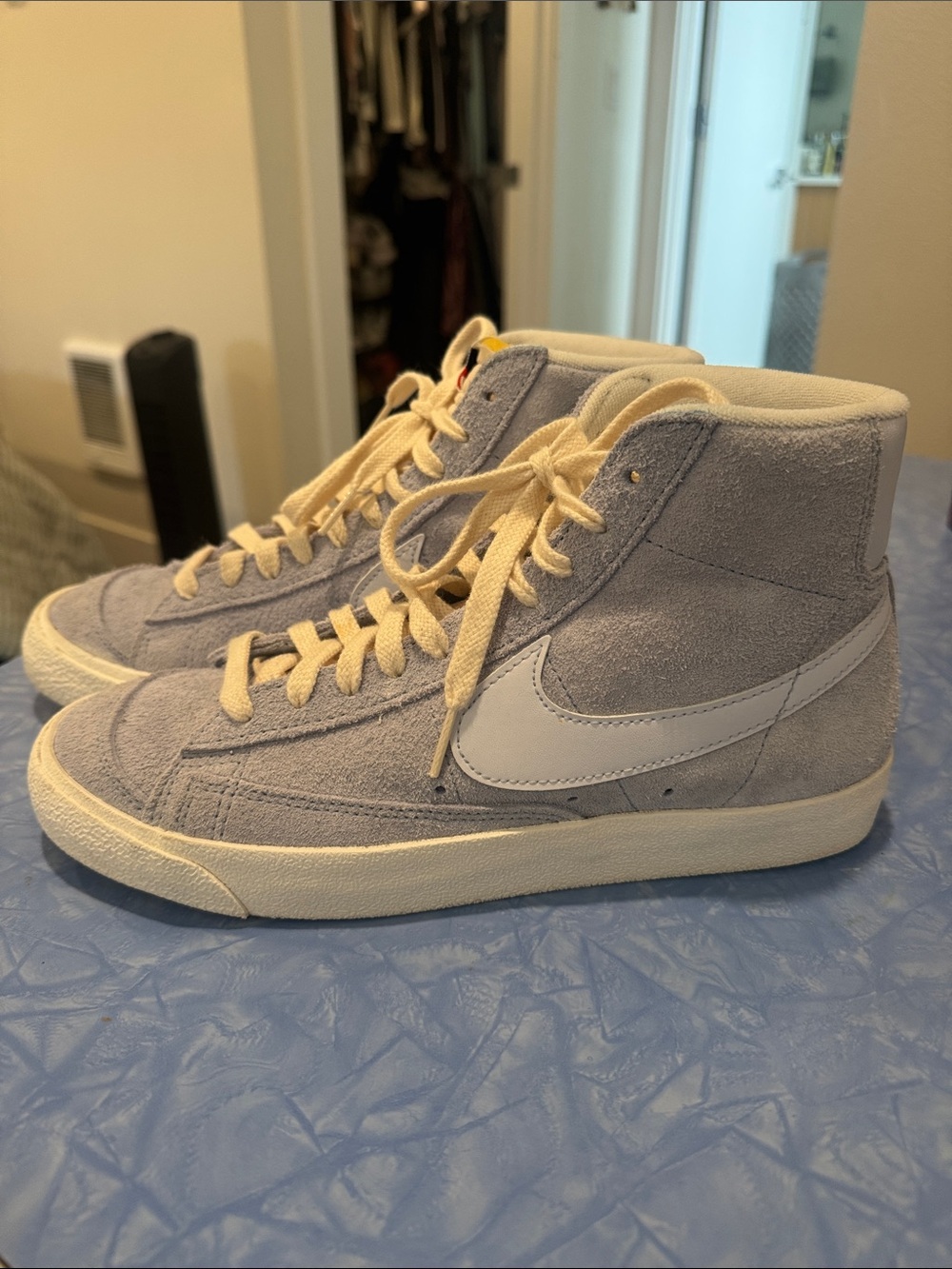 Nike Women’s Blazer Mid ‘77 Suede Vintage in Whisper Blue